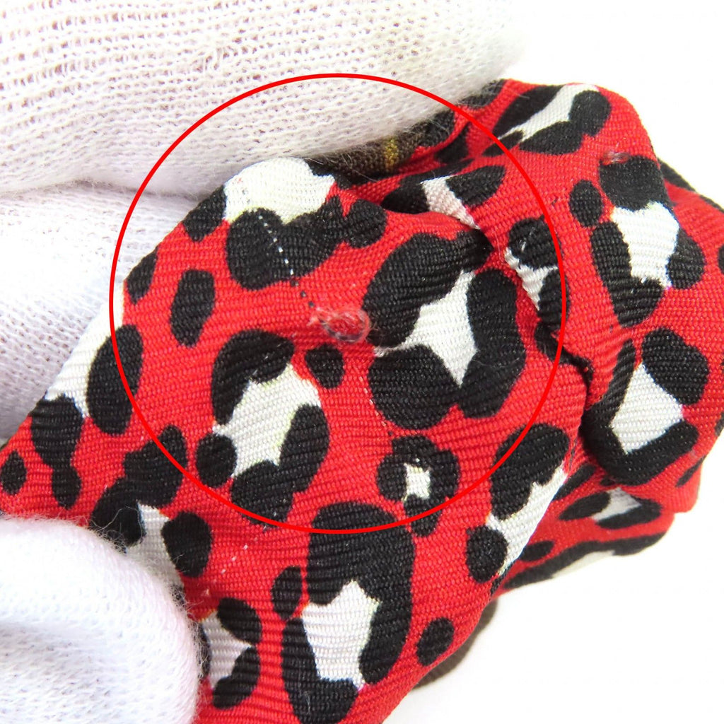Louis Vuitton Scrunchie Mindful Silk Monogram Leopard Pattern — view 6