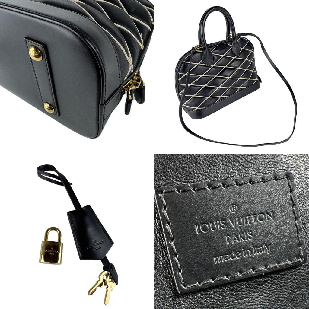 Louis Vuitton Shoulder Bag Maltage Alma PM Noir Black — view 9