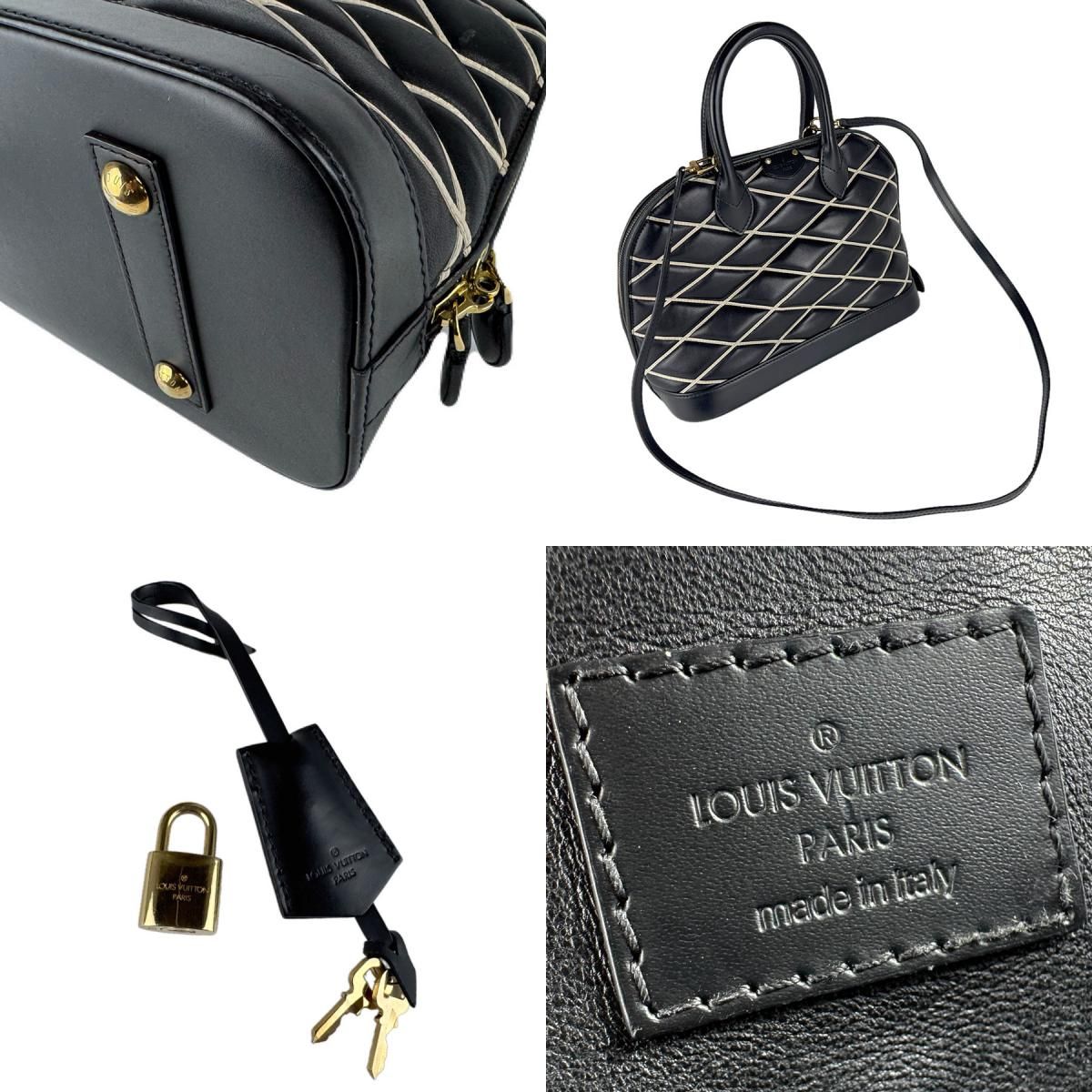 Louis Vuitton Shoulder Bag Maltage Alma PM Noir Black — view 9