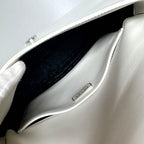Prada Cles Shoulder Bag White Triangle Logo — view 3