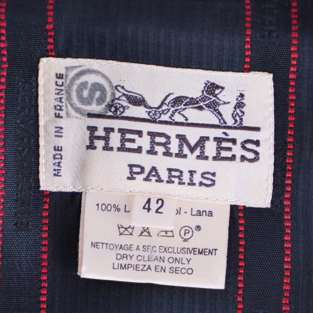 Hermes Vintage Coat Long Double Bracelet — view 9