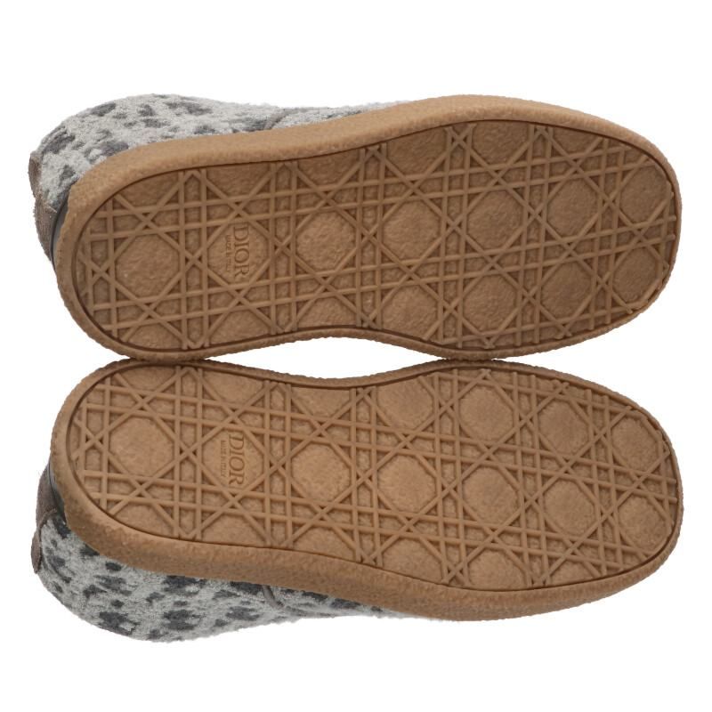 Dior Sahara All Over Pattern Chukka Boots 42 Graybrown Tone — view 3