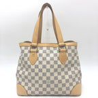 Louis Vuitton Tote Hampstead PM Damier Azur Canvas White — view 2