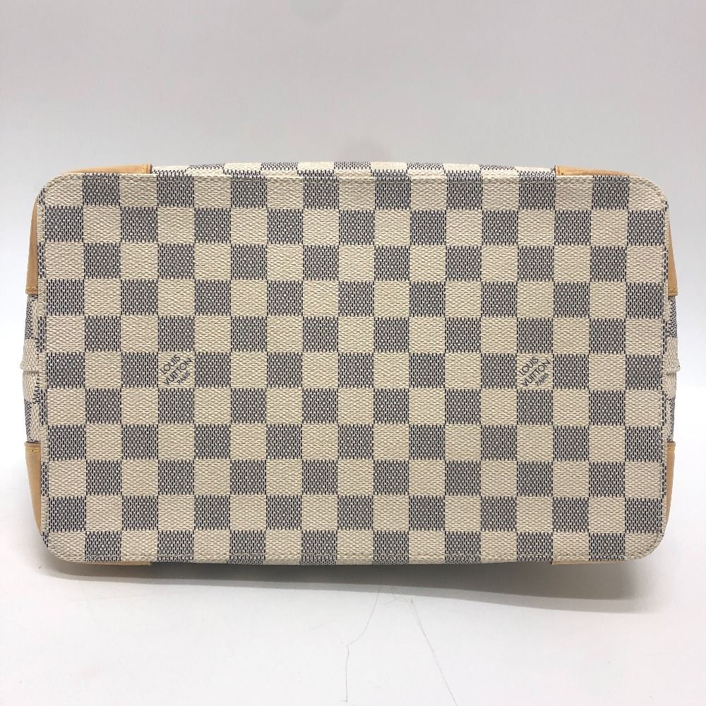 Louis Vuitton Tote Hampstead PM Damier Azur Canvas White — view 5