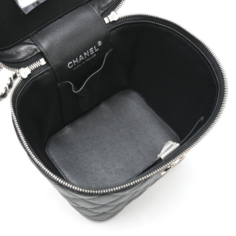Chanel Shoulder Bag Caviar Black — view 6