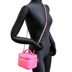Chanel Shoulder Bag Caviar Pink — view 9
