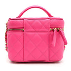 Chanel Shoulder Bag Caviar Pink — view 2