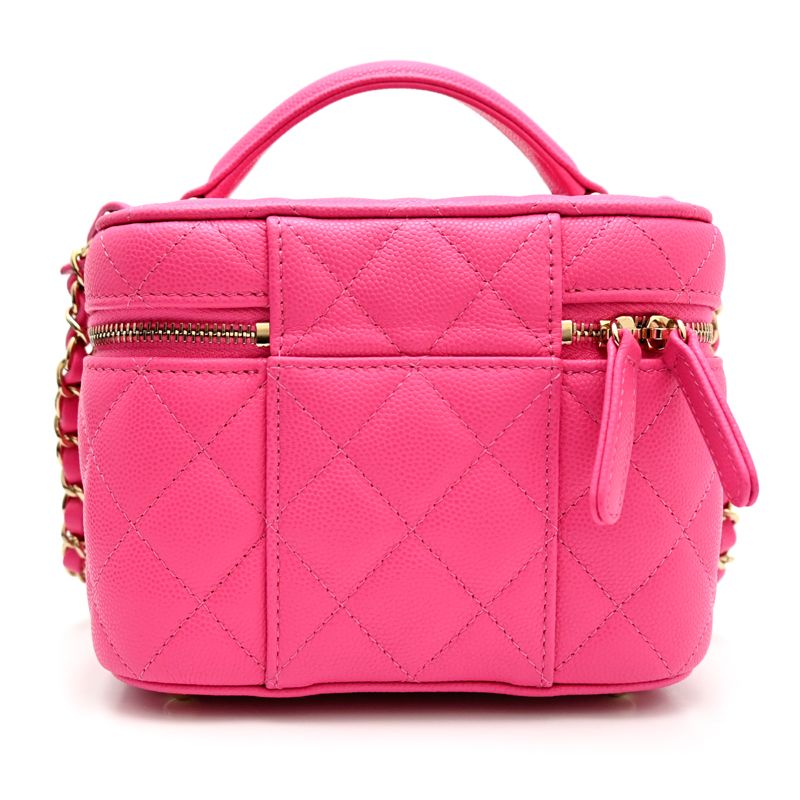 Chanel Shoulder Bag Caviar Pink — view 2