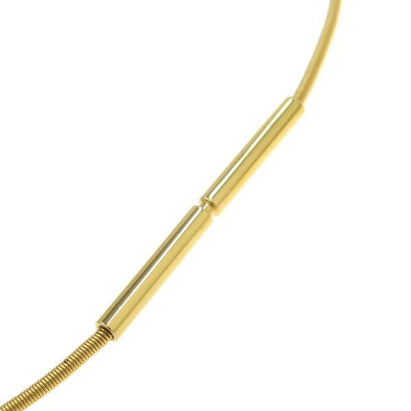 Hermes Cage de Ash Cube Necklace Gold Plated — view 7