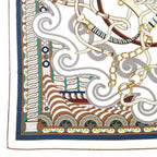Hermes Carre Geant Cashmere Silk Scarf — view 8