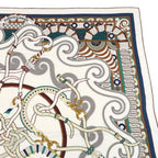 Hermes Carre Geant Cashmere Silk Scarf — view 7
