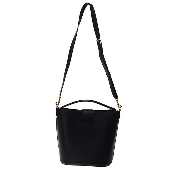 Celine Louis Bucket Bag Medium Black — view 2