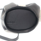 Loewe Panda Mini Shoulder Bag White Black — view 4