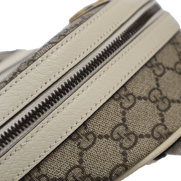 Gucci Ophidia GG Supreme Backpack Gray White Graywhite — view 7