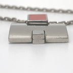 Hermes Necklace Motif Irene Metal Silver — view 5