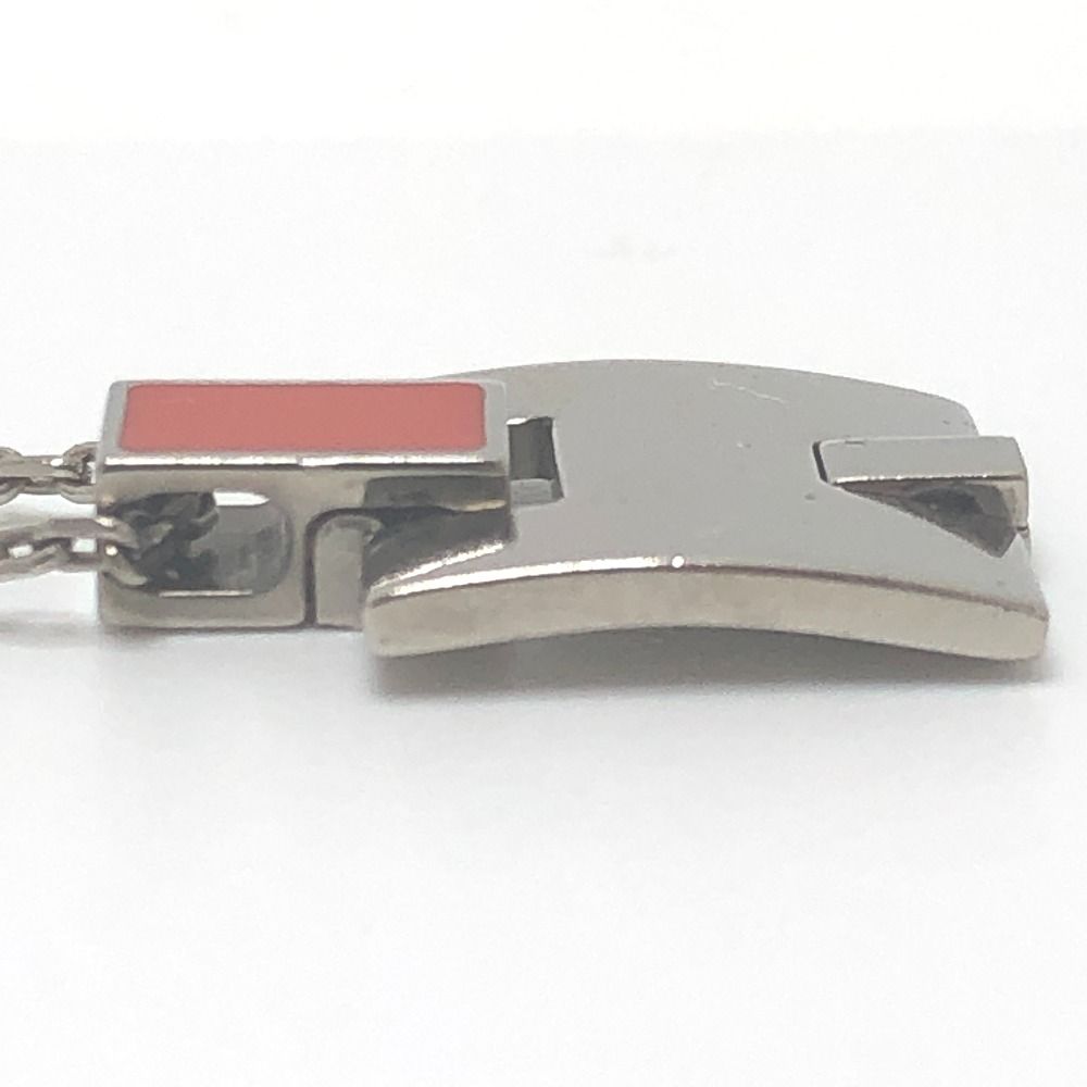 Hermes Necklace Motif Irene Metal Silver — view 4