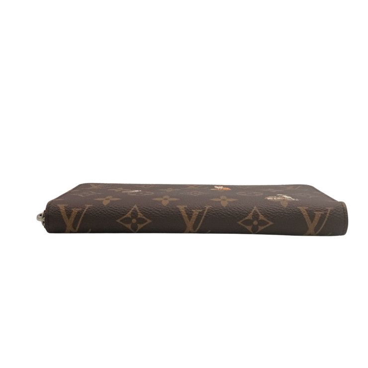 Louis Vuitton Wallet Forest Zippy Horizontal Brown Monogram — view 4