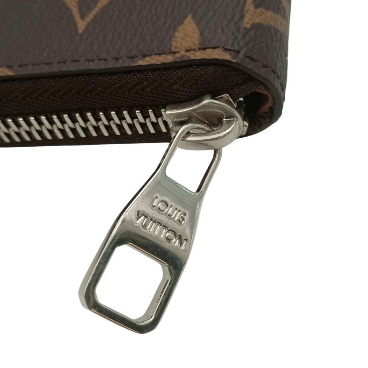 Louis Vuitton Wallet Forest Zippy Horizontal Brown Monogram — view 5