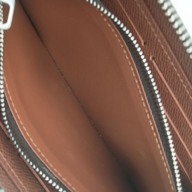 Louis Vuitton Wallet Forest Zippy Horizontal Brown Monogram — view 7