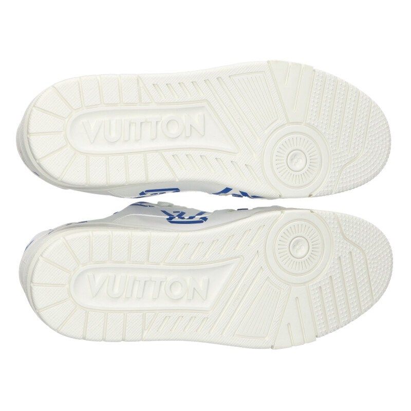 Louis Vuitton LV Trainer Sneaker White Blue — view 3