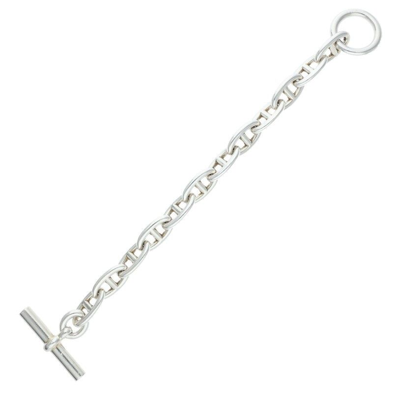 Hermes Chaine D'ancre GM Silver Bracelet — view 2