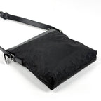 Gucci GG Pattern Shoulder Bag Nylon Black — view 2