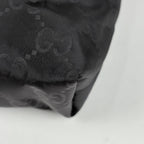 Gucci GG Pattern Shoulder Bag Nylon Black — view 3