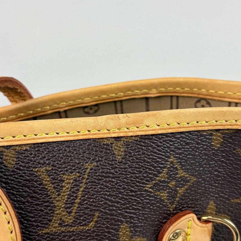 Louis Vuitton Neverfull MM Shoulder Bag Tote Monogram Brown — view 5