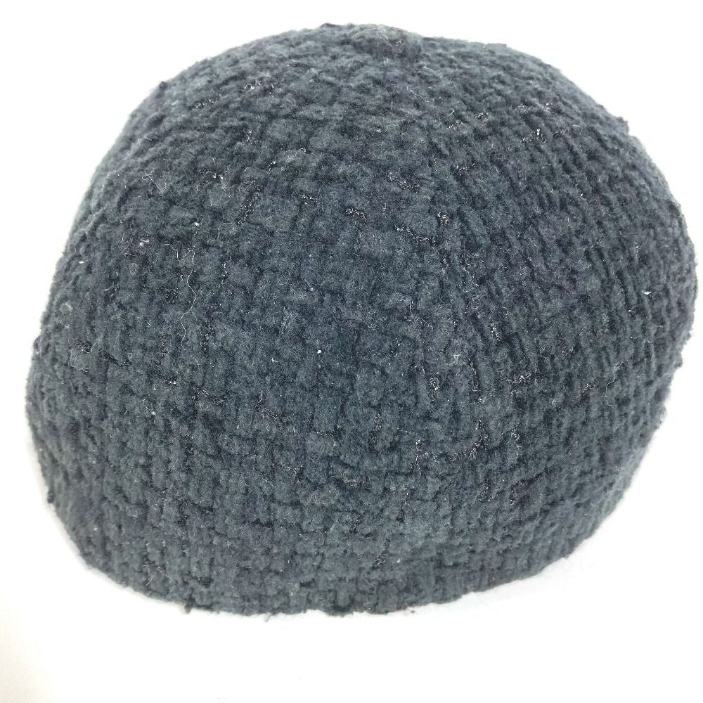 Chanel Cap CC Logo Cotton Black — view 5
