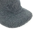 Chanel Cap CC Logo Cotton Black — view 8