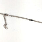 Louis Vuitton Necklace Collier LV Stone Taiga Eye Pendant Silver Brown — view 4