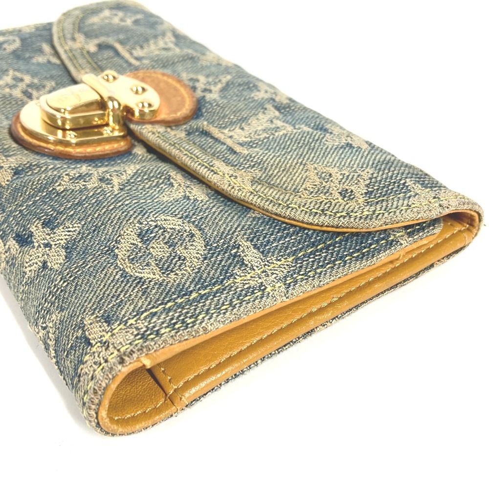 Louis Vuitton Wallet Porte Feuille Amelia Monogram Denim Canvas — view 5