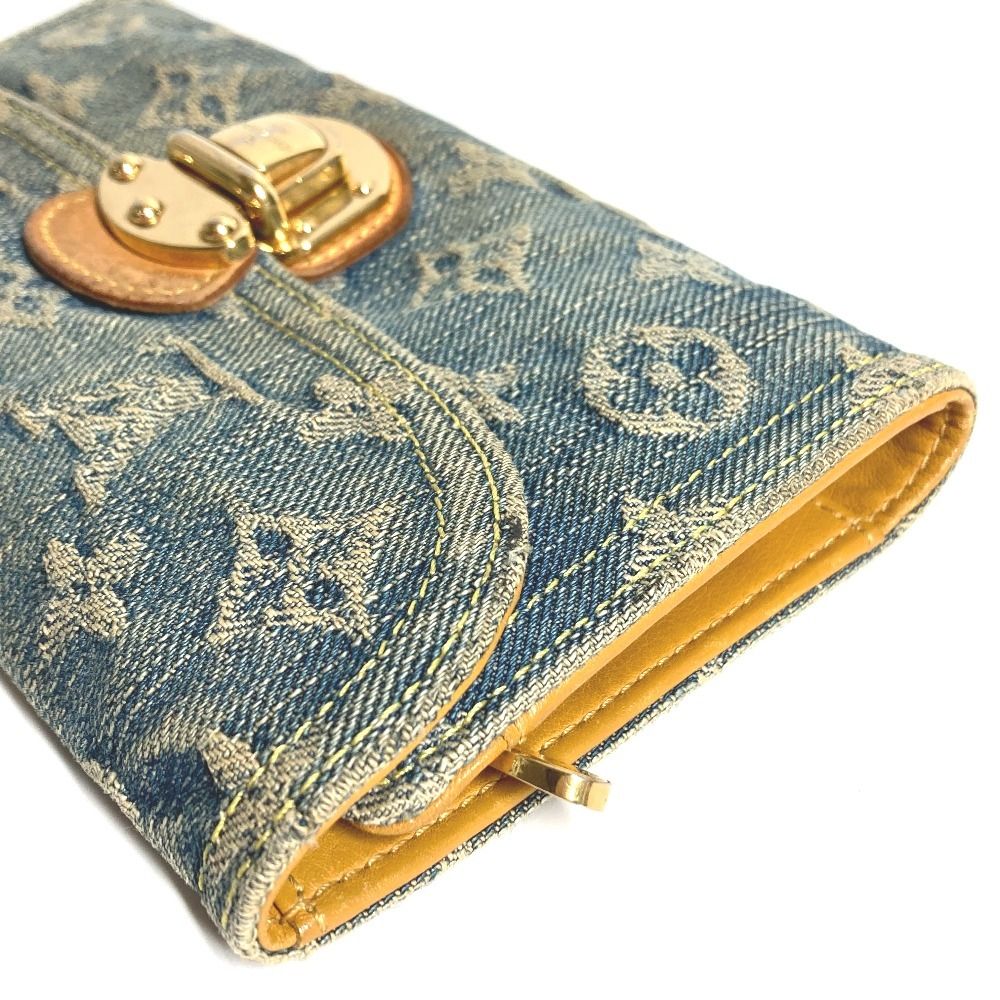 Louis Vuitton Wallet Porte Feuille Amelia Monogram Denim Canvas — view 3