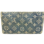 Louis Vuitton Wallet Porte Feuille Amelia Monogram Denim Canvas — view 2