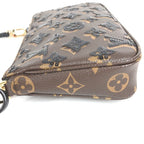 Louis Vuitton Shoulder Bag Pochette Monogram Canvas Brown — view 4