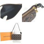 Louis Vuitton Shoulder Bag Pochette Monogram Canvas Brown — view 9