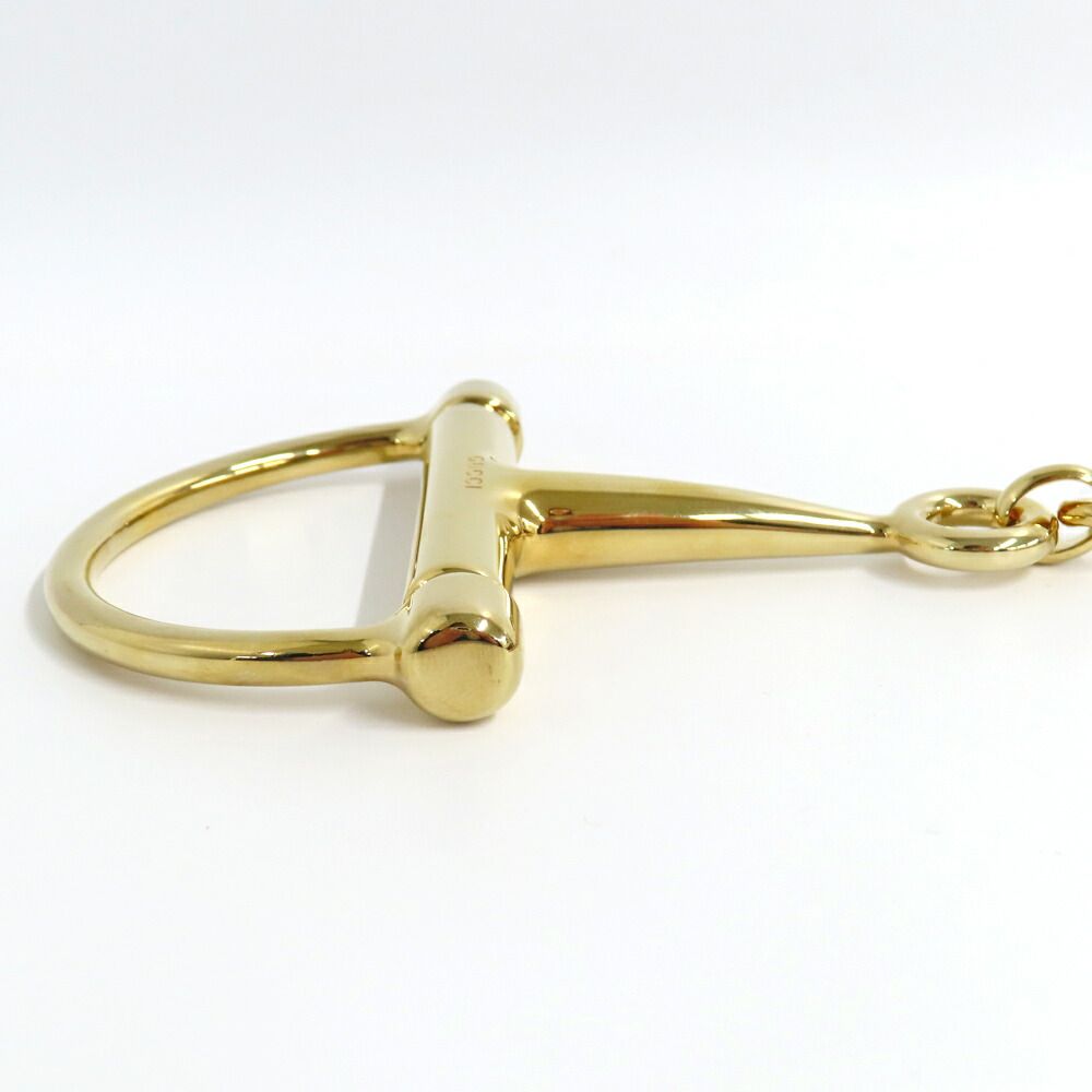 Gucci Half Horsebit Necklace Yellow Gold — view 4