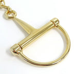 Gucci Half Horsebit Necklace Yellow Gold — view 2
