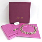 Gucci Marina Chain Necklace Palladium Silver — view 8