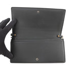 Bottega Veneta Chain Wallet Intrecciato Nylon Leather — view 5