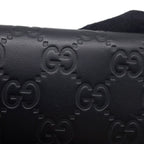 Gucci 6 Key Case Guccissima Leather Black Holder — view 7