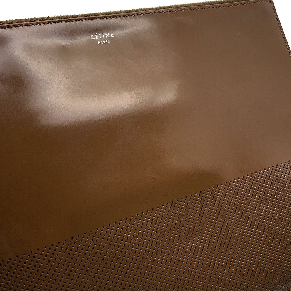 Celine Clutch Pouch Patent Leather — view 8