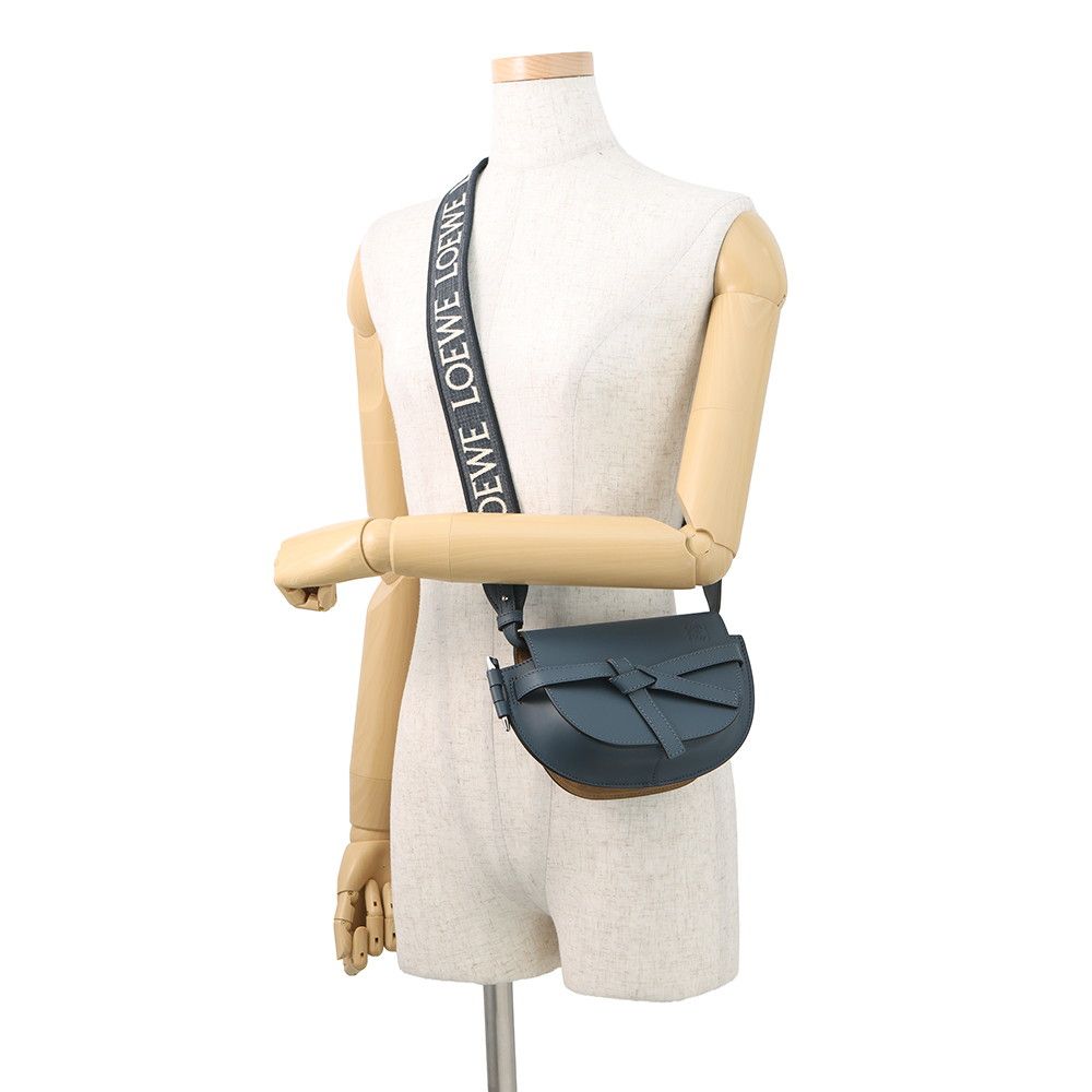 Loewe Shoulder Bag Gate Dual Mini Soft Calf Jacquard — view 4
