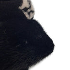 Louis Vuitton Hat Monogram Flower Bucket LV Cozy Mink Noir Black — view 7