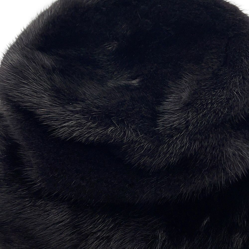 Louis Vuitton Hat Monogram Flower Bucket LV Cozy Mink Noir Black — view 6