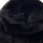 Louis Vuitton Hat Monogram Flower Bucket LV Cozy Mink Noir Black — view 6