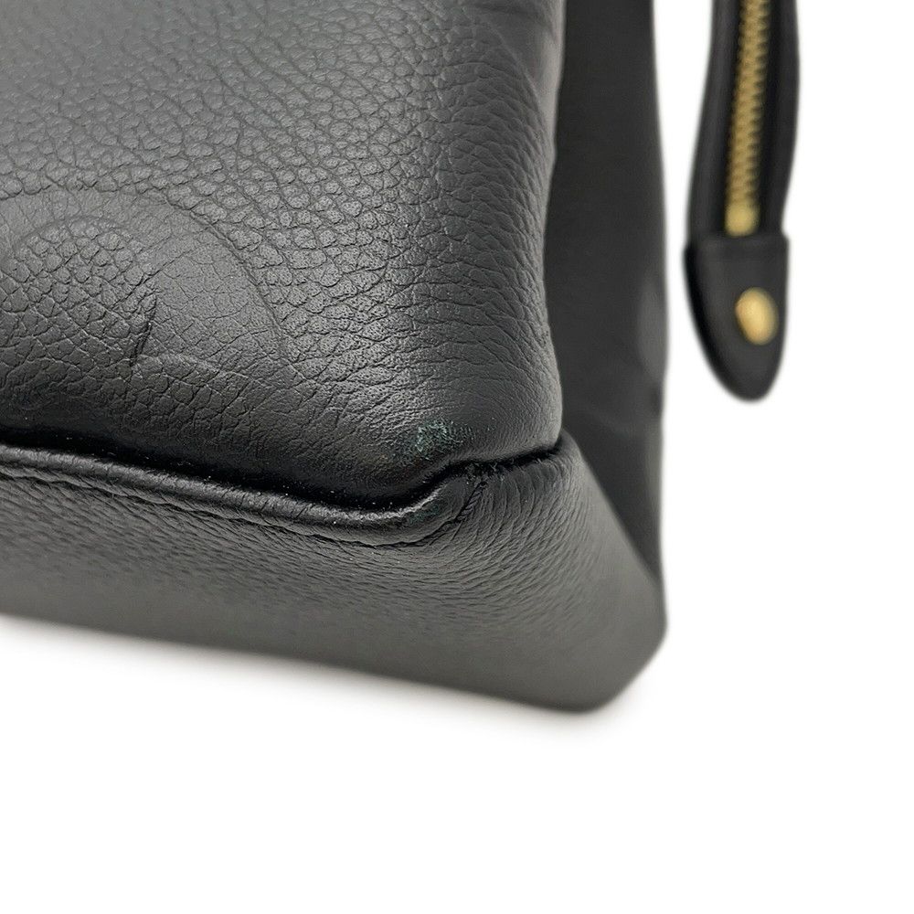 Louis Vuitton Handbag Monogram Empreinte Petit Palais PM Bag Noir Black — view 9