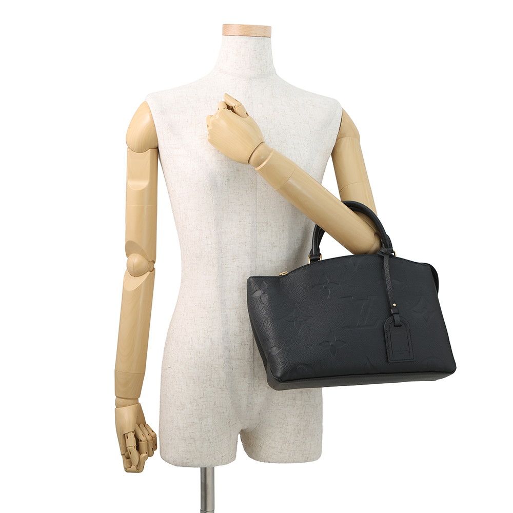 Louis Vuitton Handbag Monogram Empreinte Petit Palais PM Bag Noir Black — view 4