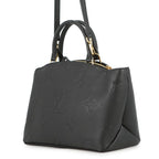 Louis Vuitton Handbag Monogram Empreinte Petit Palais PM Bag Noir Black — view 2
