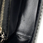 Gucci Leather GG Half Moon 2-Way Shoulder Bag Black — view 9